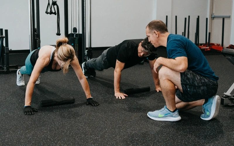 small group training class at lift personal training